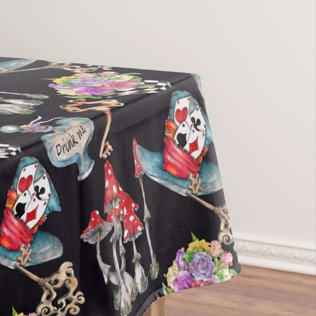 Alice in Wonderland Theme Tablecloth  (In Situ)