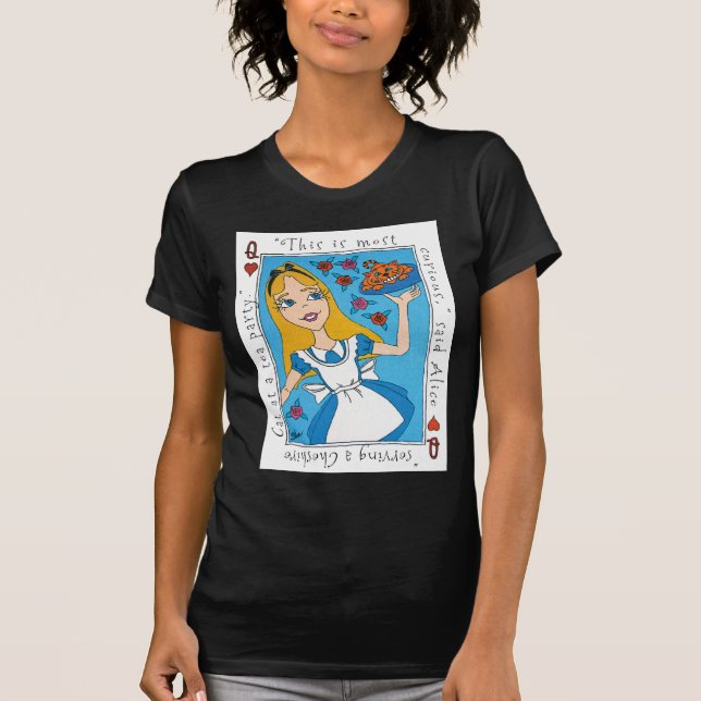 Alice In Wonderland - This Is Most Curious T-Shirt (Front)