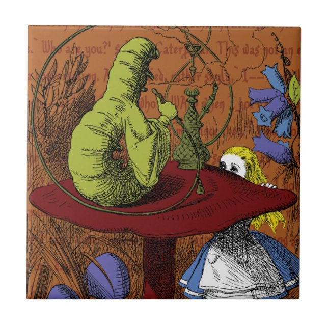 Alice in Wonderland Tile (Front)