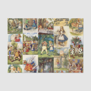 alice in wonderland tissue paper