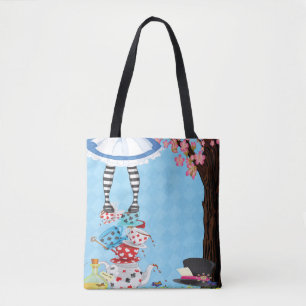 Alice in Wonderland Tote Bag