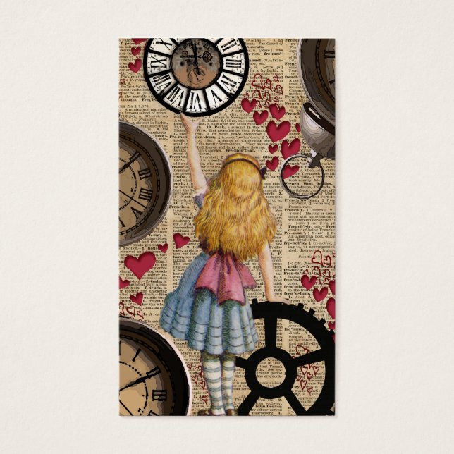 Alice In Wonderland Travelling in Time (Front)