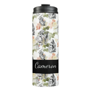 Alice in Wonderland Vintage Roses Personal Tumbler