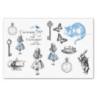Alice in Wonderland Vintage Things Tissue Paper