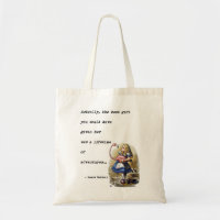 Alice In Wonderland W/Flamingo Adventure Quote