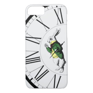 Alice in Wonderland | White Rabbit and Clock iPhone 8/7 Case