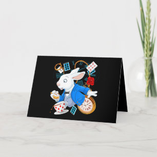 Alice In Wonderland - White Rabbit Card