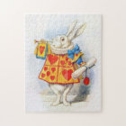 Alice in Wonderland White Rabbit Jigsaw Puzzle