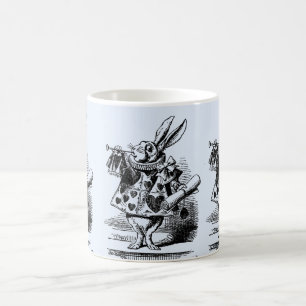 Alice in Wonderland White Rabbit Kaninchen Easter Coffee Mug
