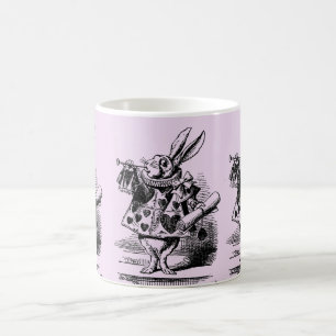 Alice in Wonderland White Rabbit Kaninchen Easter Coffee Mug