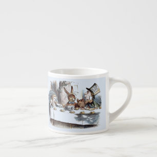 Alice in Wonderland White Rabbit Kaninchen Easter Espresso Cup