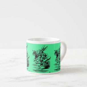 Alice in Wonderland – White Rabbit – Kaninchen Espresso Cup