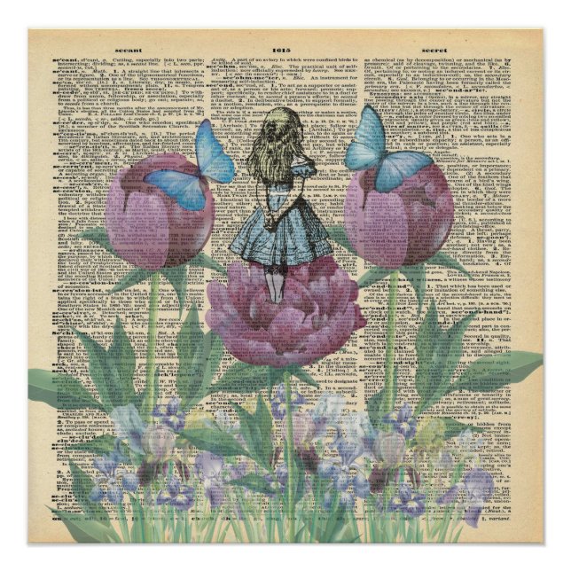 Alice In Wonderland - Wonderland Garden Poster (Front)