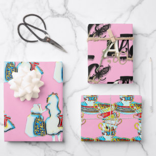 Alice in Wonderland  Wrapping Paper Sheet