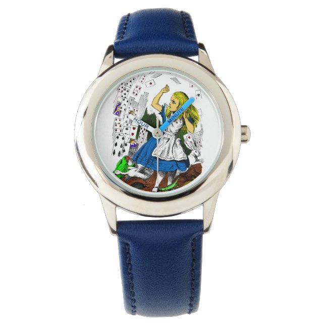 Alice in Wonderland Wrist Watch Attack of Cards (Front)