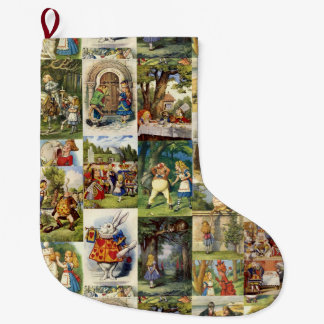 Alice in Wonderland Xmas Stocking
