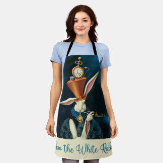 Alice in Wonderland's White Rabbit Apron
