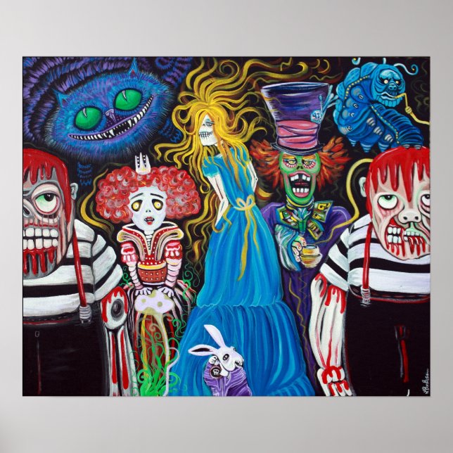 Alice in Zombie  Poster (Front)