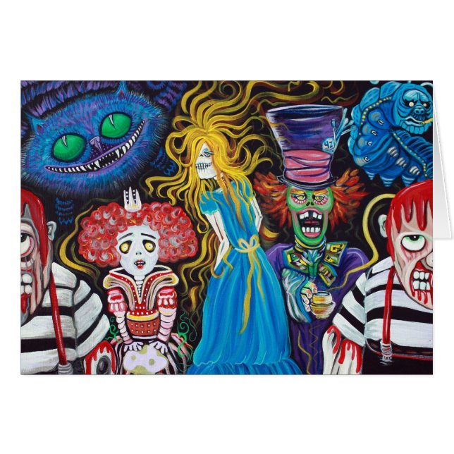Alice in Zombieland Card (Front Horizontal)