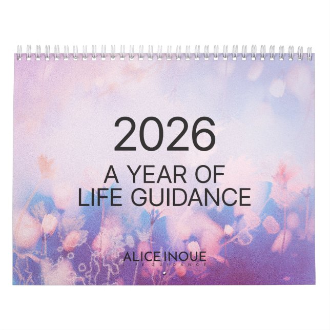 Alice Inoue Life Guidance 2026 Calendar (Cover)