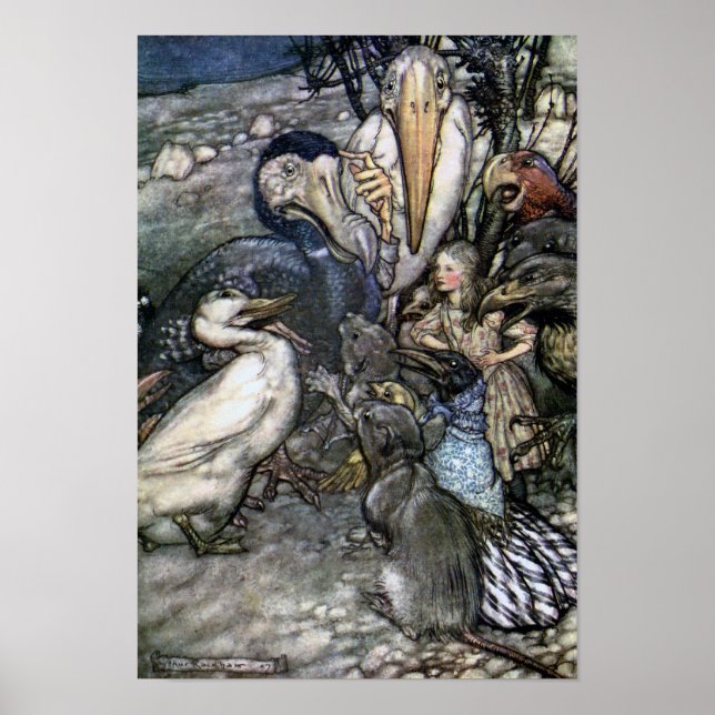 Alice Judging the Race Poster (Front)