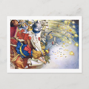 ALICE LOSES HER COOL IN WONDERLAND POSTCARD