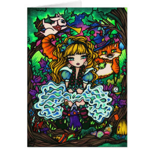 "Alice Lost" Alice in Wonderland Cheshire Cat