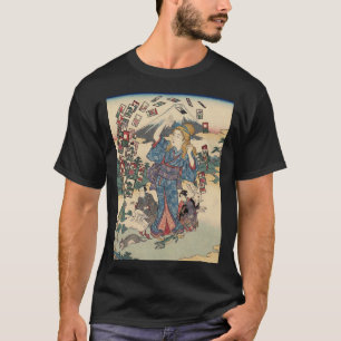 Alice Lost in Japan   Ukiyo-e Floating Wonderland T-Shirt