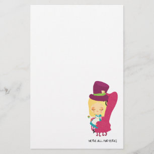 Alice Mad Hatter Stationery
