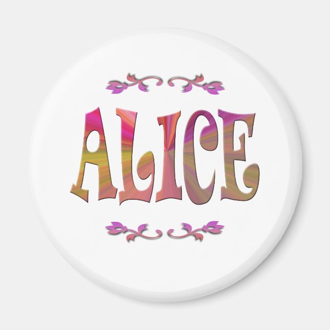 Alice Magnet (Front)