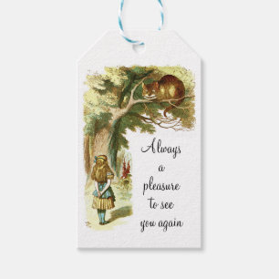 Alice Meets Cheshire Gift Tags