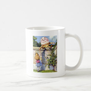Alice Meets Humpty Dumpty in Wonderland Coffee Mug