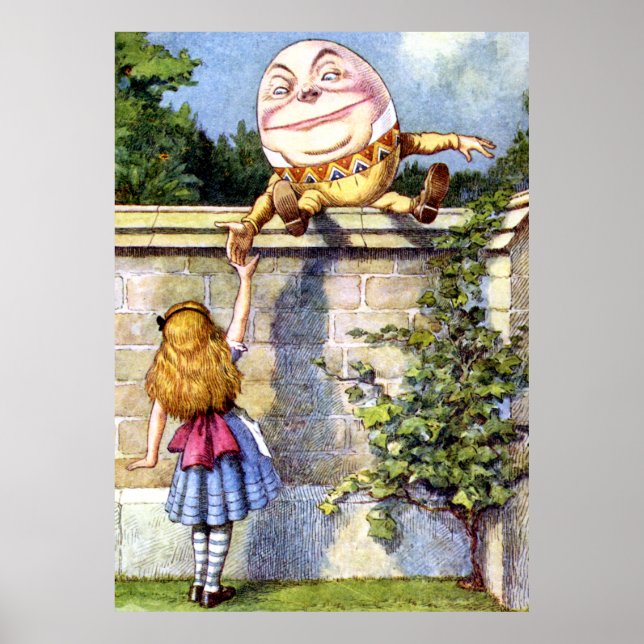 Alice Meets Humpty Dumpty in Wonderland Poster (Front)