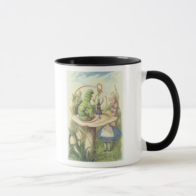 Alice Meets the Caterpillar Mug (Right)