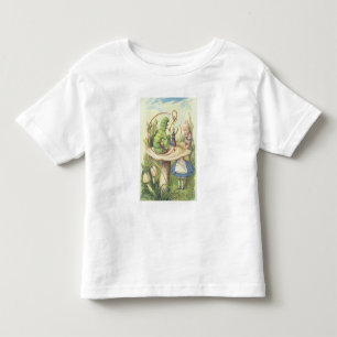 Alice Meets the Caterpillar Toddler T-Shirt