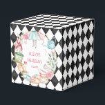 Alice Onederland Mad Tea Party Girl First Birthday Favour Box<br><div class="desc">Alice Onederland Mad Tea Party Girl First Birthday Favour Box
Message me for any needed adjustments</div>