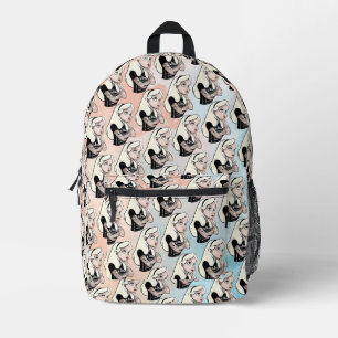 Alice Printed Backpack