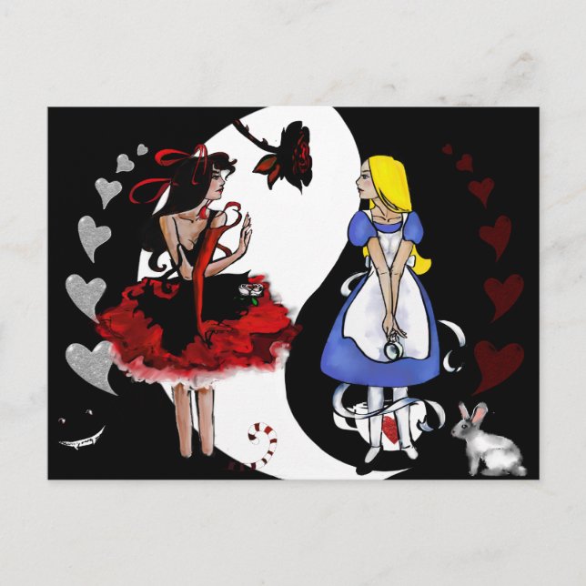 Alice Reflected Postcard (Front)