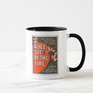 Alice Sit by the Fire Great London Play Poster Mug