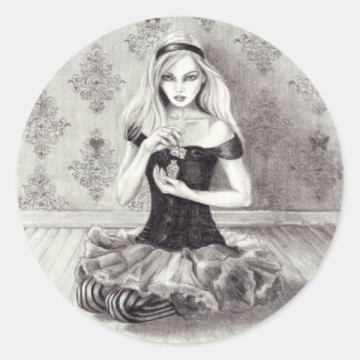 Alice Sticker Alice in Wonderland Sticker