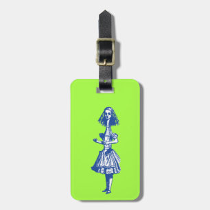 Alice Stretched in Wonderland Luggage Tag