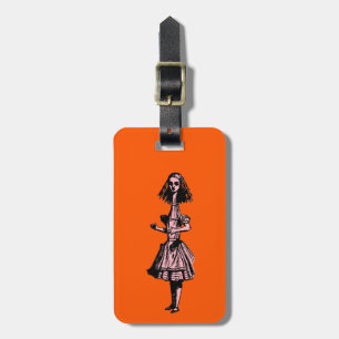 Alice Stretched in Wonderland Luggage Tag