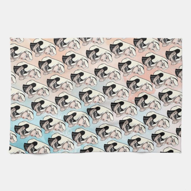 Alice Tea Towel (Horizontal)
