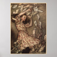 Alice & the Cards by Arthur Rackham