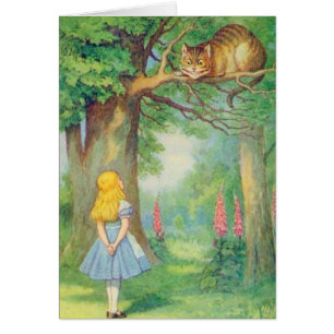 Alice & the Cheshire Cat Colour