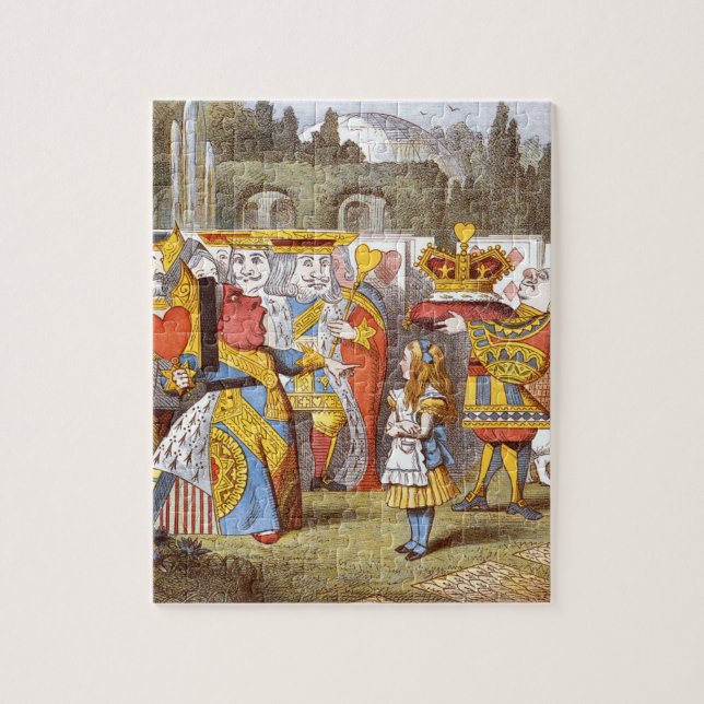 Alice & the Queen Puzzle (Vertical)