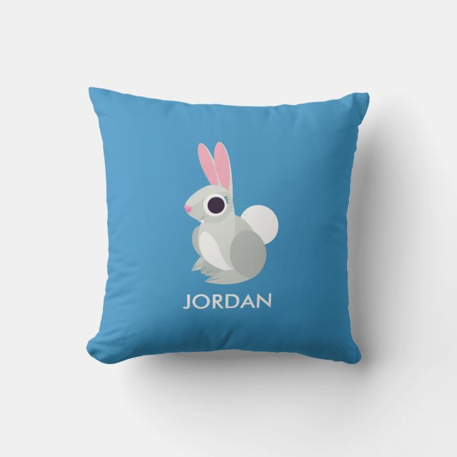 Alice the Rabbit Cushion (Front)
