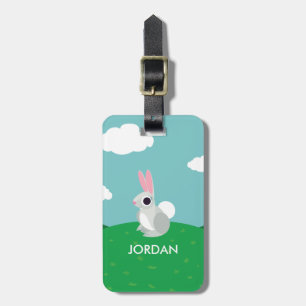 Alice the Rabbit Luggage Tag
