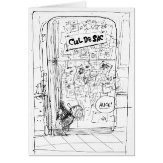 Alice & the Refrigerator  Card