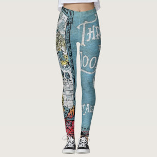 Alice Through The Looking Glass Leggings